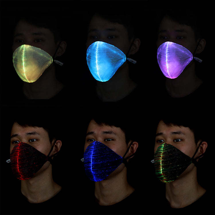 Costume -3D LED Mask 7 Colors Luminous