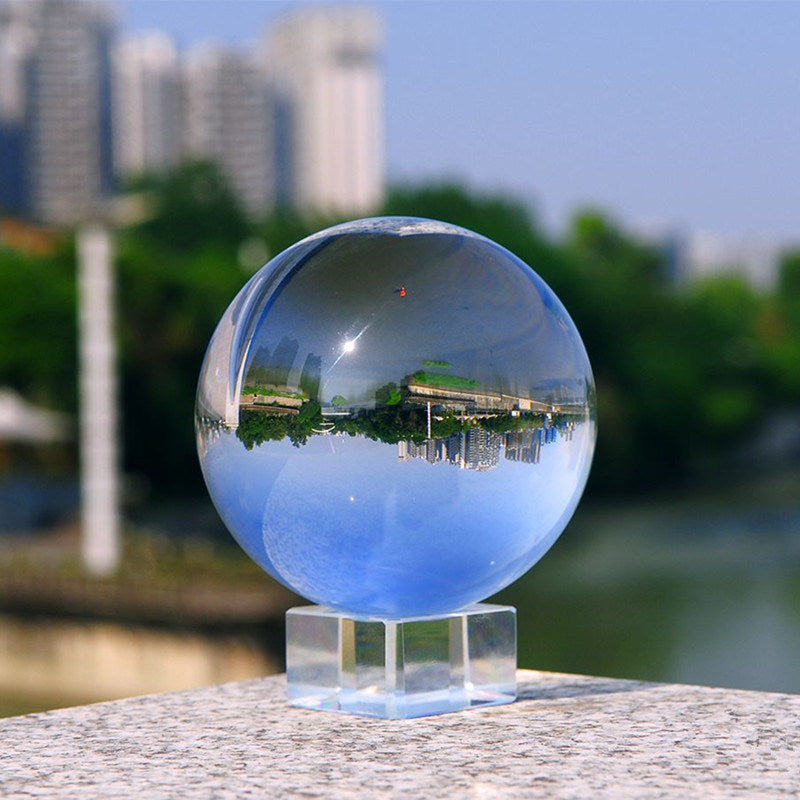 K9 Transparent Crystal Ball Creative Photography Magic Show Lucky Glass Fengshui Furnishings