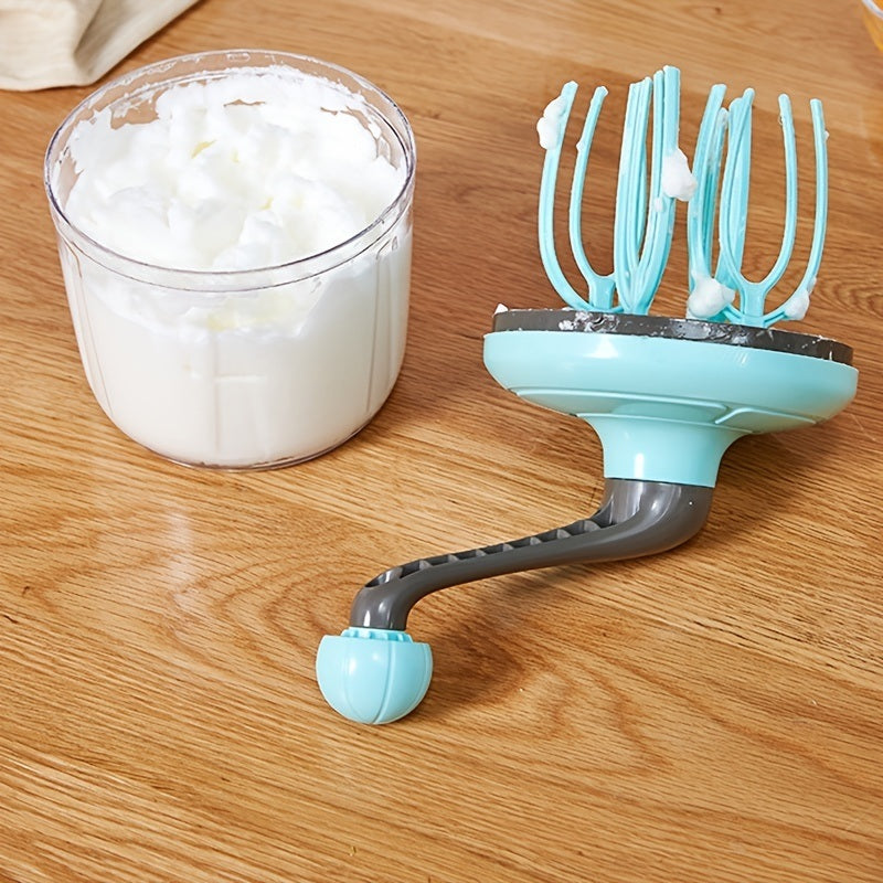 1pc Cream Stirring Beater Household Kitchen Tool Manual Egg Beater Hand Shake Baking Egg Whisk
