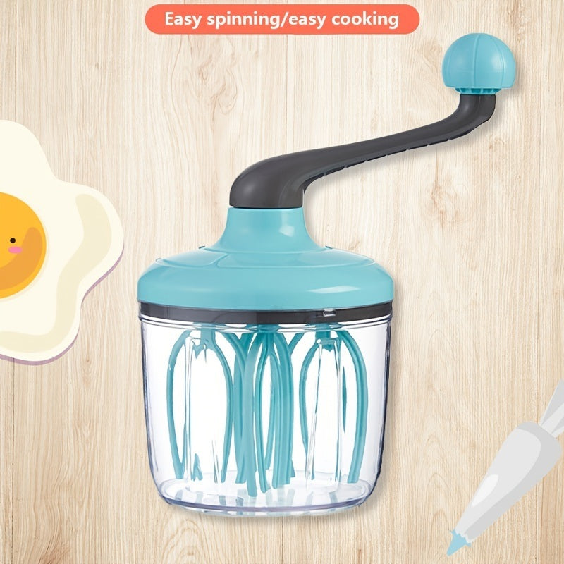 1pc Cream Stirring Beater Household Kitchen Tool Manual Egg Beater Hand Shake Baking Egg Whisk