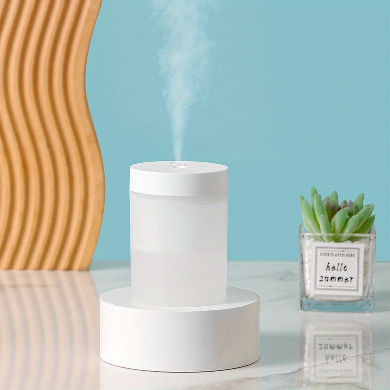 1pc Mini Air Humidifier Household Mute Aromatherapy Machine Office Car Large Fog Volume Air Conditioner Humidification And Water Replenishment Instrument