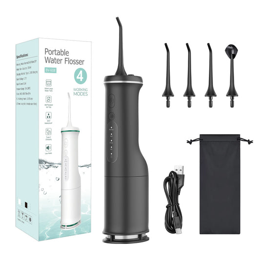 Large-capacity IPX7 Waterproof Tooth Rinser Portable Rechargeable Water Flosser Multi-mode Cleaning Mouth Smart And Convenient Cleaning Spray Toothbrush