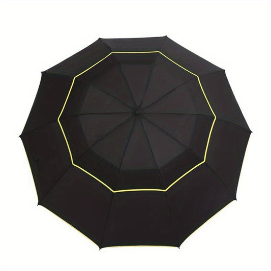 Large Double Windproof Waterproof Golf Rain Umbrella For Men And Women