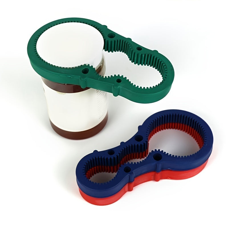 1pc Can Opener; Bottle Jar Opener; Multifunctional Non-slip Labor-saving Cap Opening Artifact; Kitchen Gadgets; Kitchen Tools